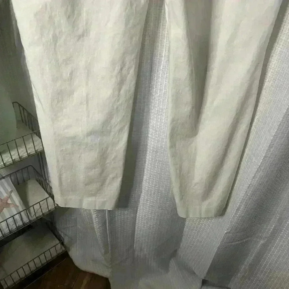 NEW Lauren Ralph Lauren Women’s 14 High Rise Ankle Pants w/Gold Hardware NWOT - Picture 6 of 11